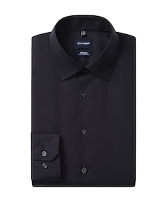 Heren overhemd extra lange mouw blauw