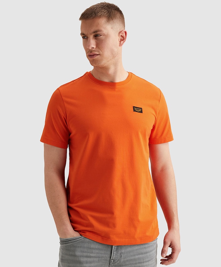 Heren T-shirt oranje