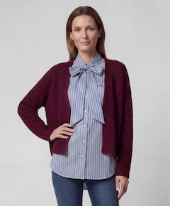 Dames vest bordeaux