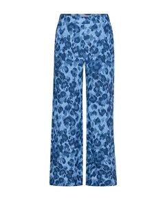 Lexie leopard dames broek blauw