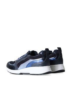Valletta dames sneakers blauw