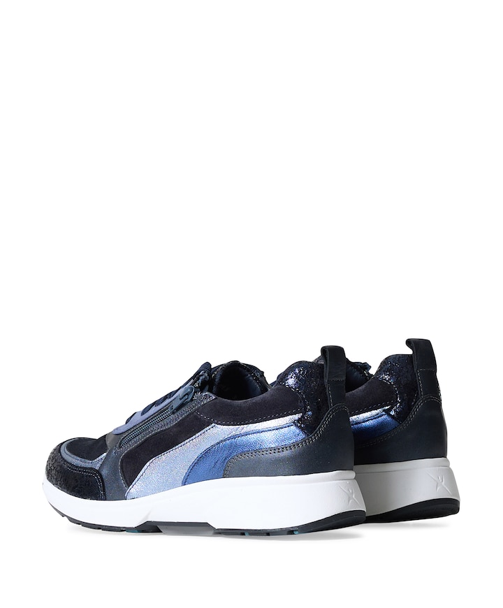 Valletta dames sneakers blauw