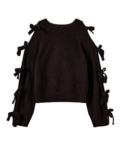 Meisjes blouse korte mouw bruin