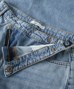 NKFBELLA X-WIDE CLOSURE JEANS 8181- meisjes jeans blauw