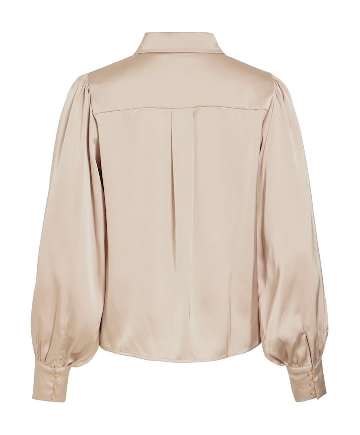 Dames blouse beige