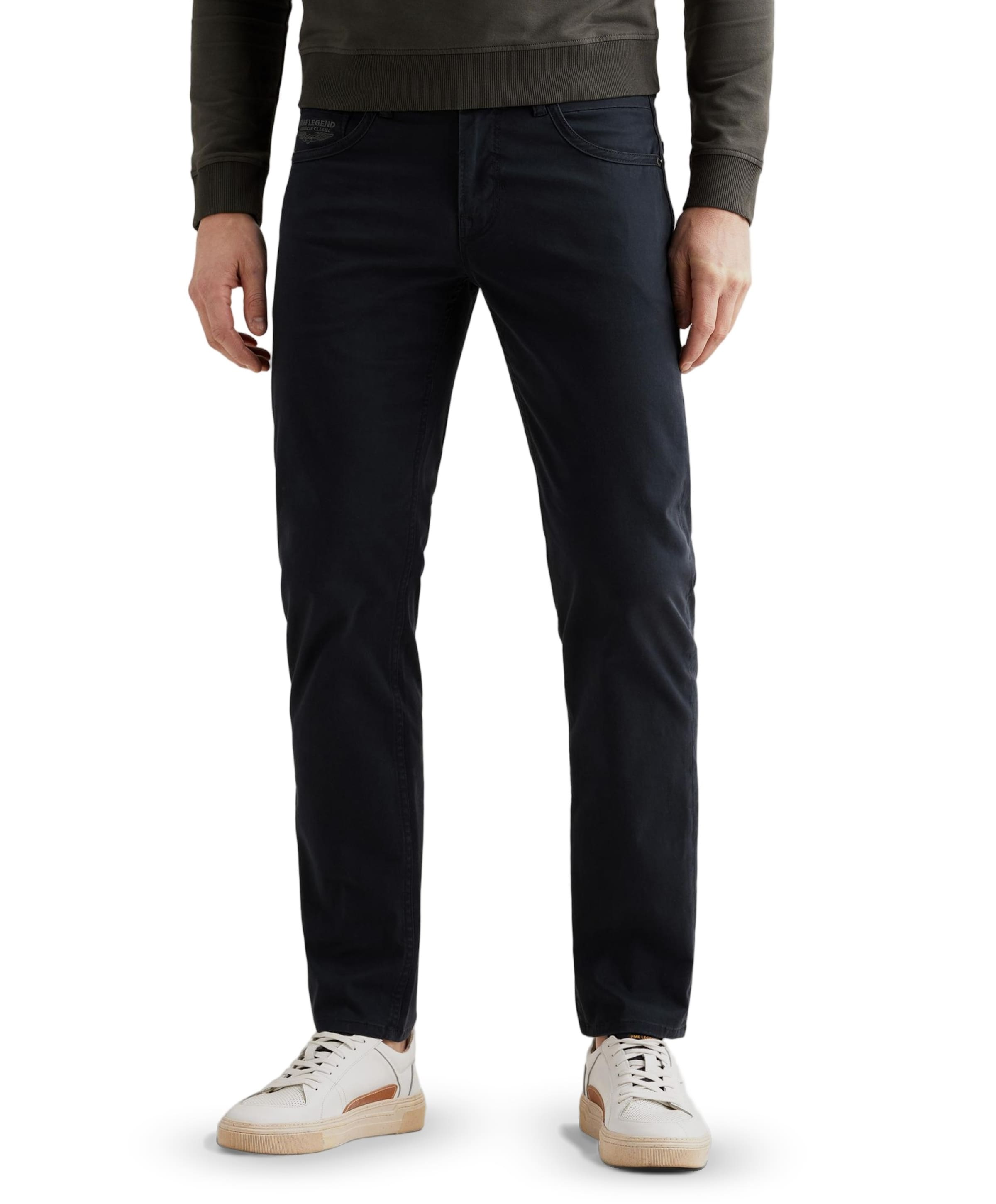 NAVIGATOR LEFT HAND STRETCH TWILL heren jeans blauw