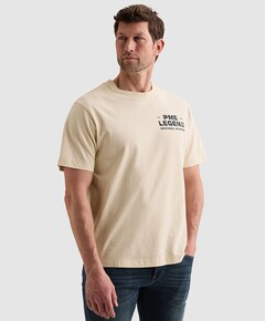 Heren T-shirt ecru