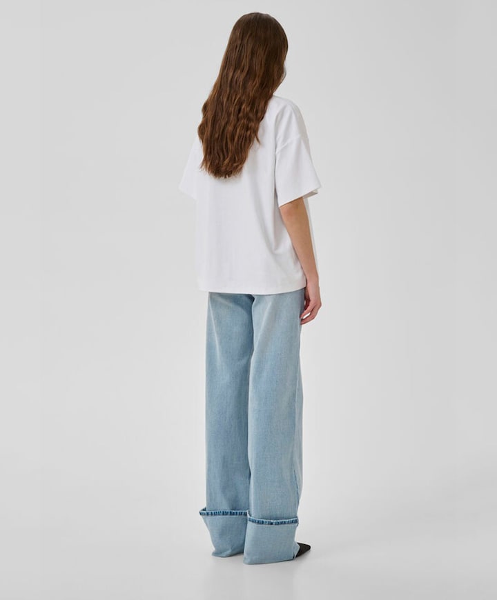 Dames T-shirt ecru