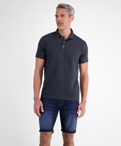 Heren polo blauw