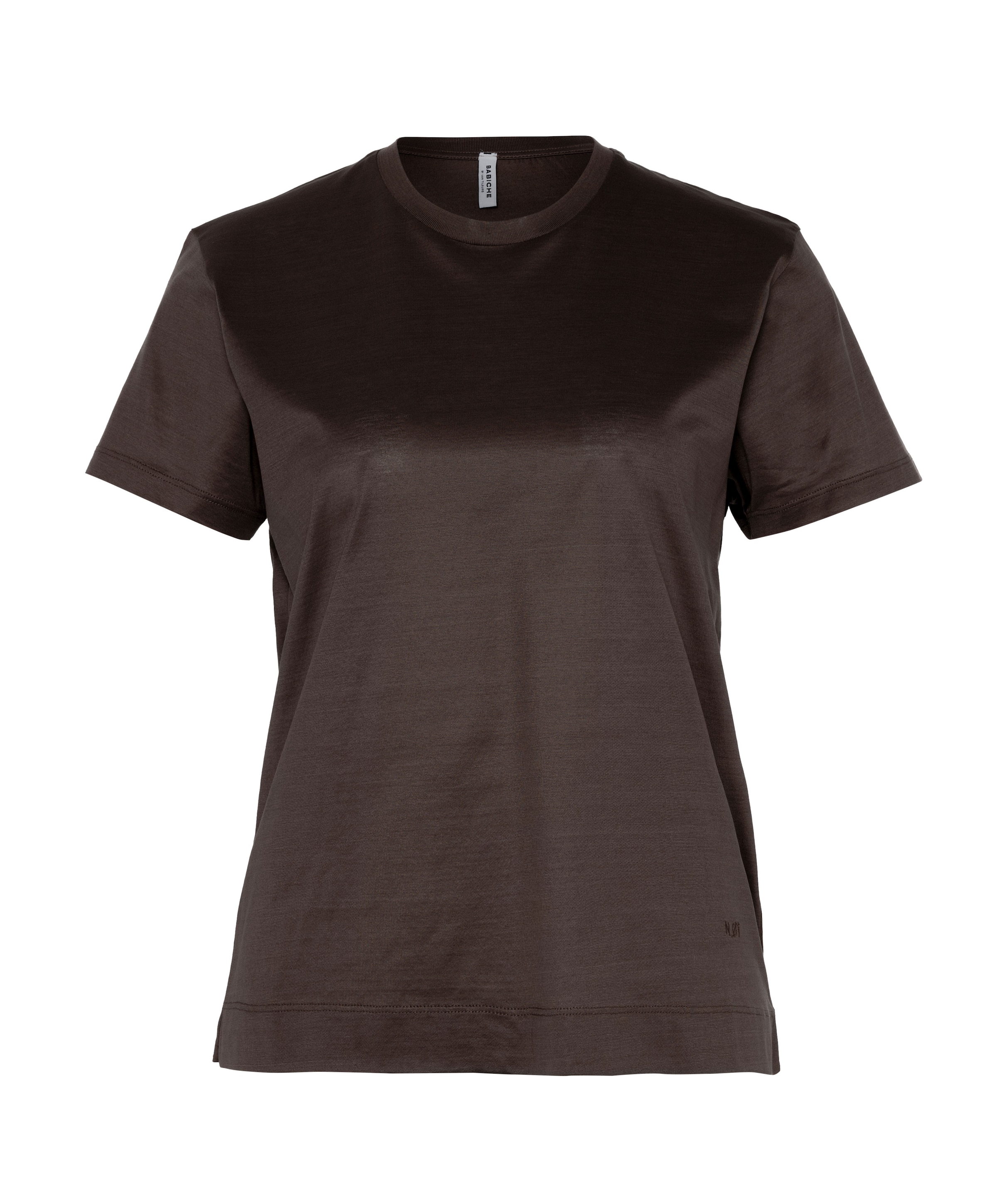 Dames T-shirt bruin