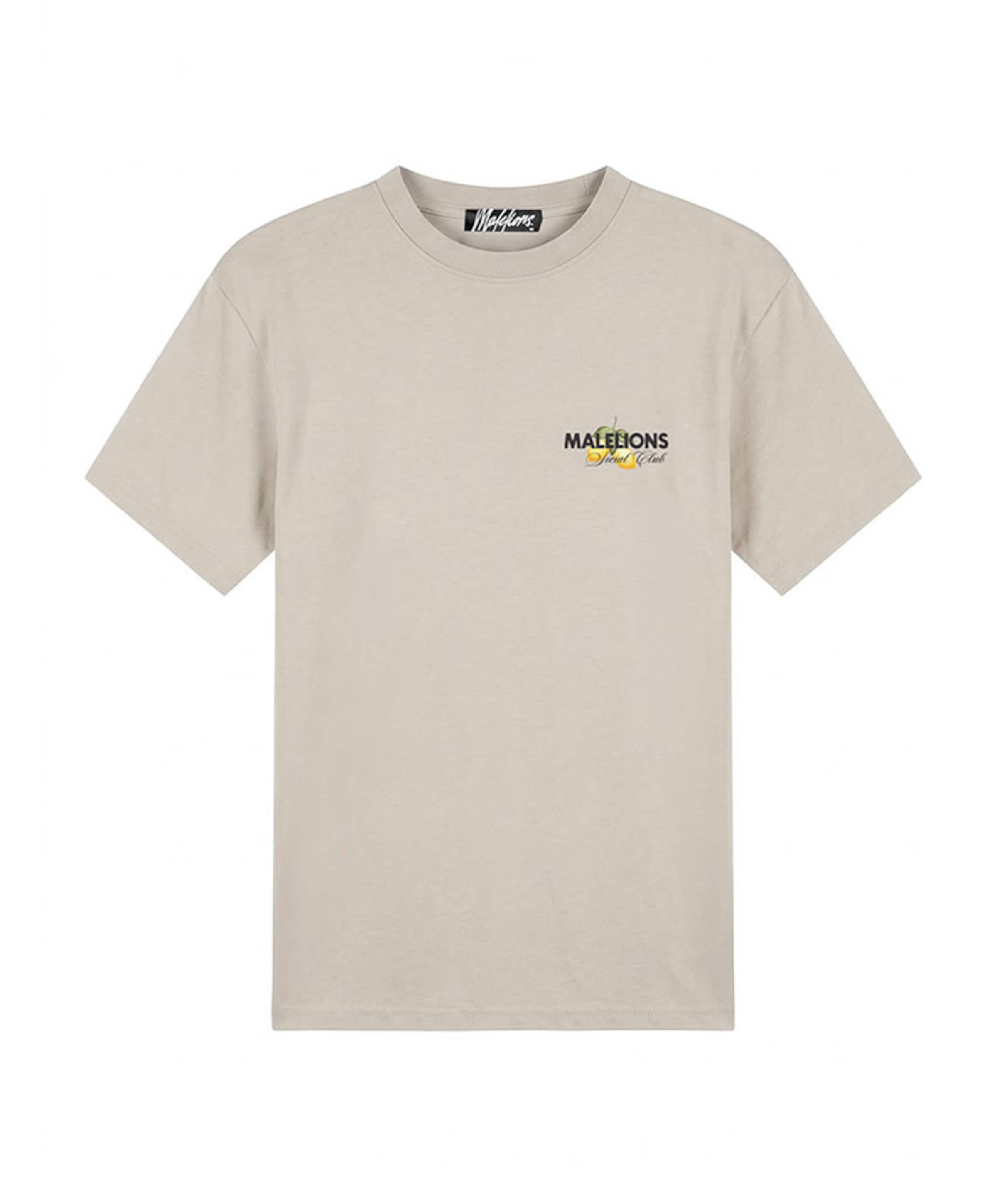 Heren T-shirt beige