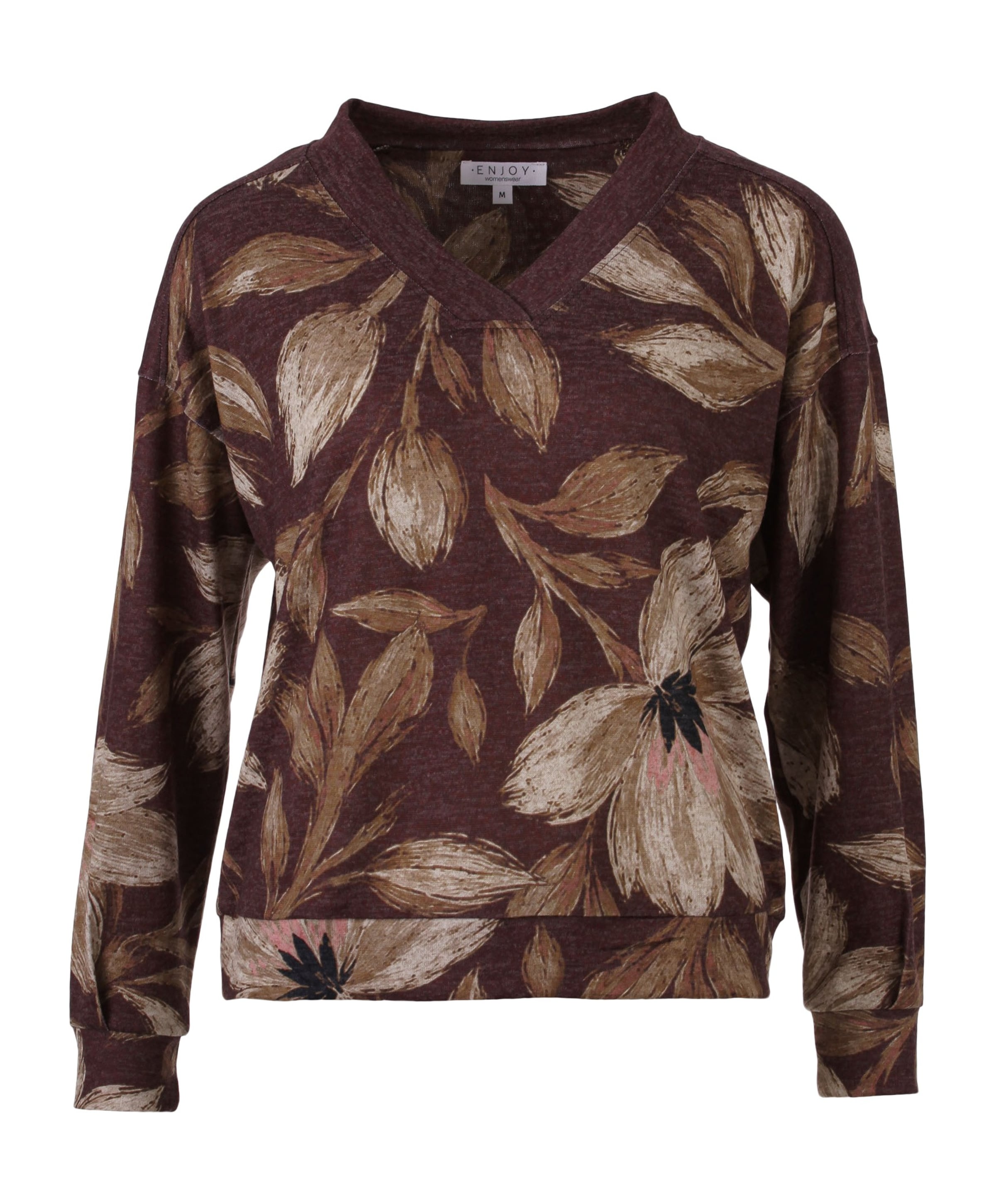Dames sweater bordeaux