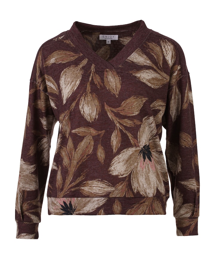 Dames sweater bordeaux
