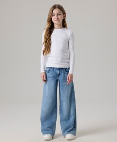 NKFROSE X-WIDE LW JEANS 1322-BC NOO meisjes jeans blauw