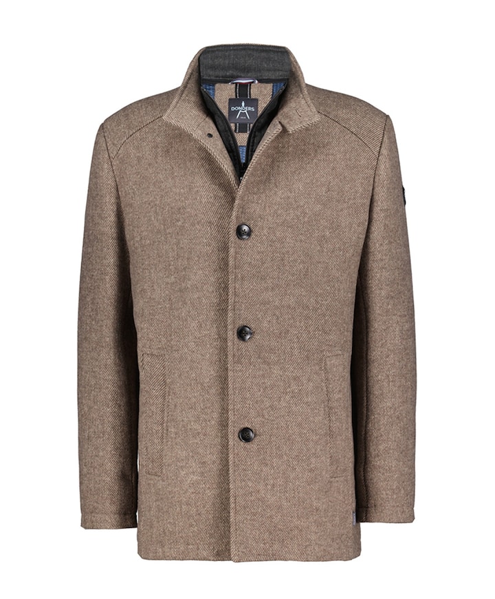 Heren jas bruin