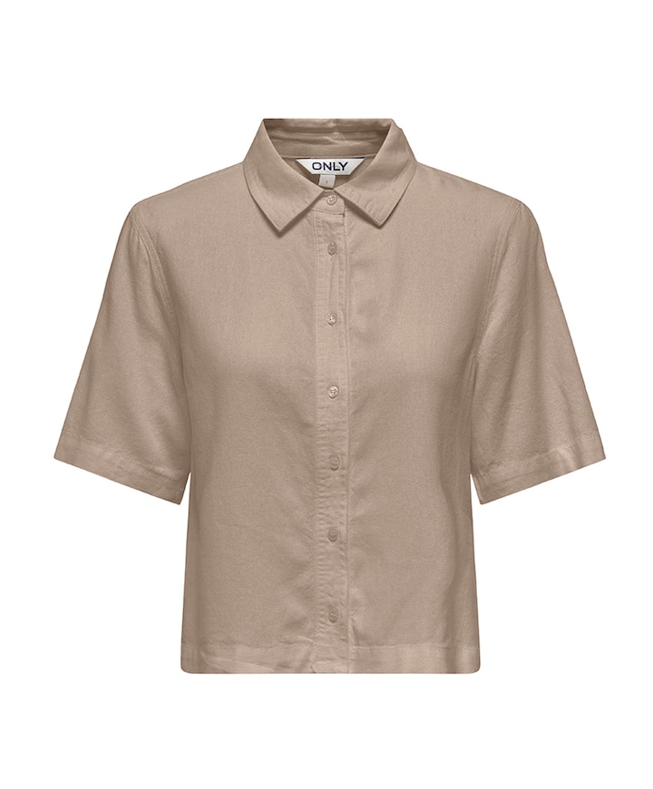 Dames blouse beige