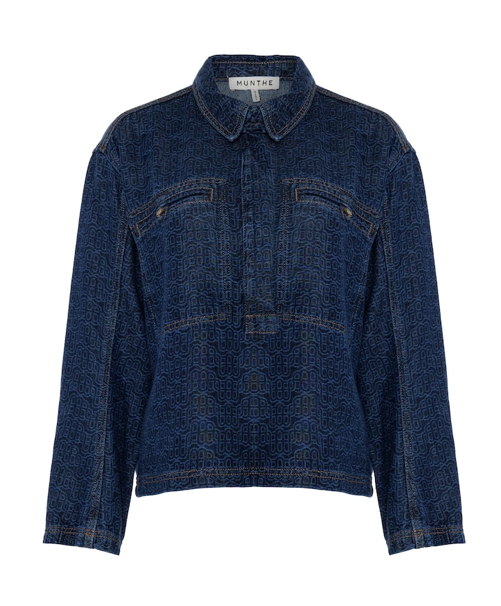 Dames spijkerjas  blauw