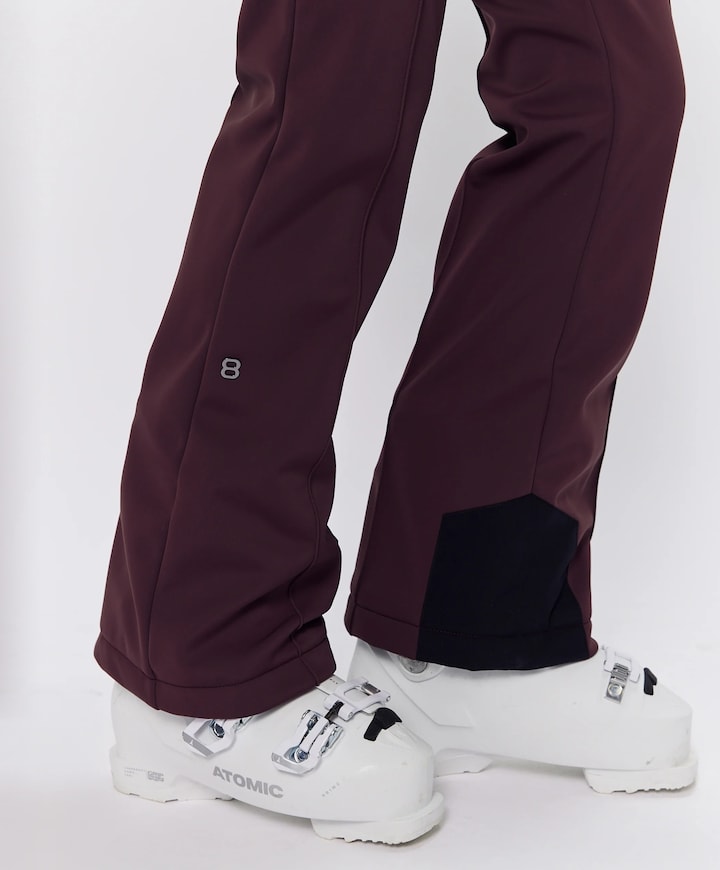 Francis W dames skibroek bordeaux