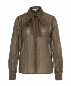 Dames blouse bruin
