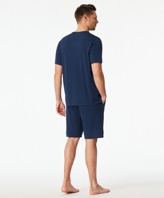Heren pyjamaset blauw