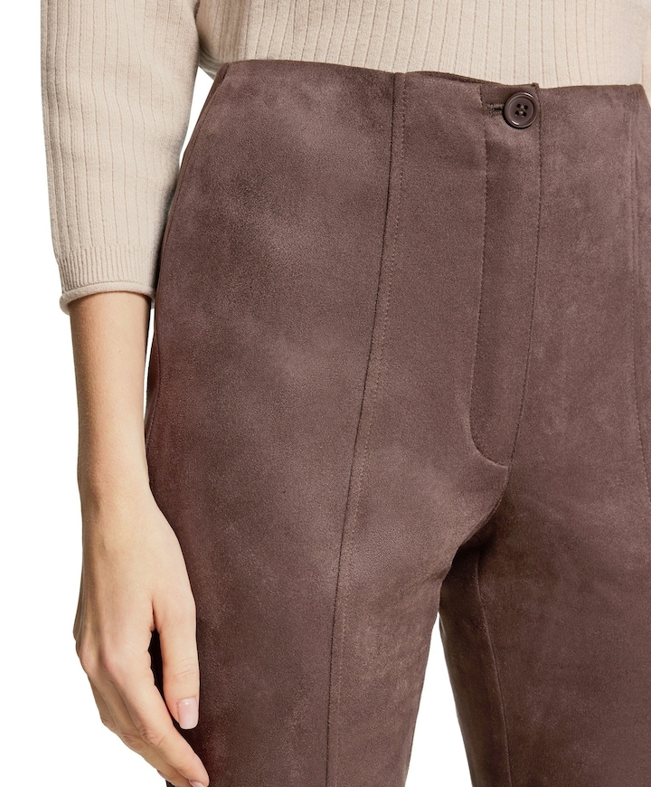7/8 dames broek bruin