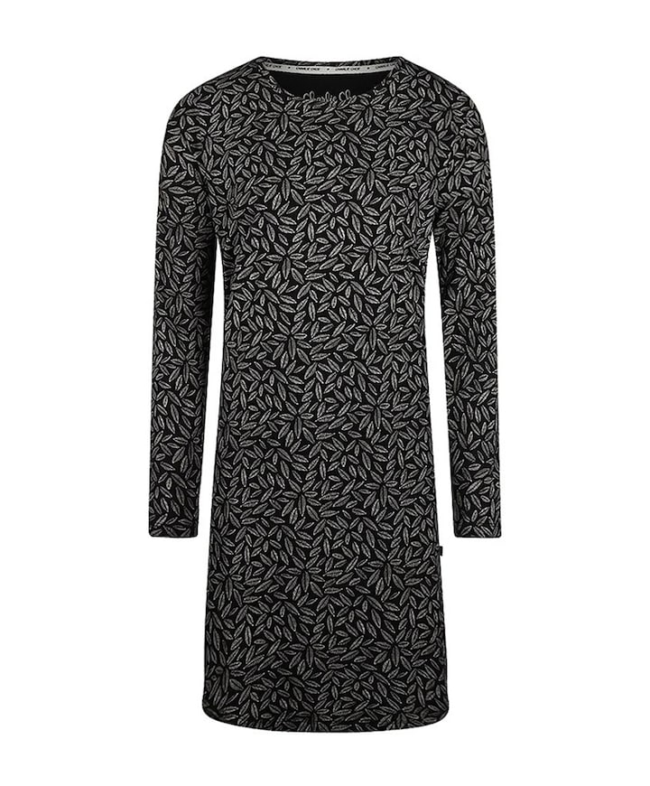 Dames nachthemd zwart