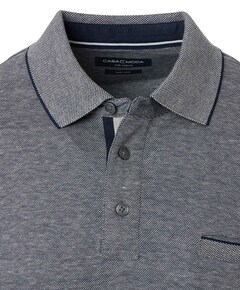 Heren polo blauw