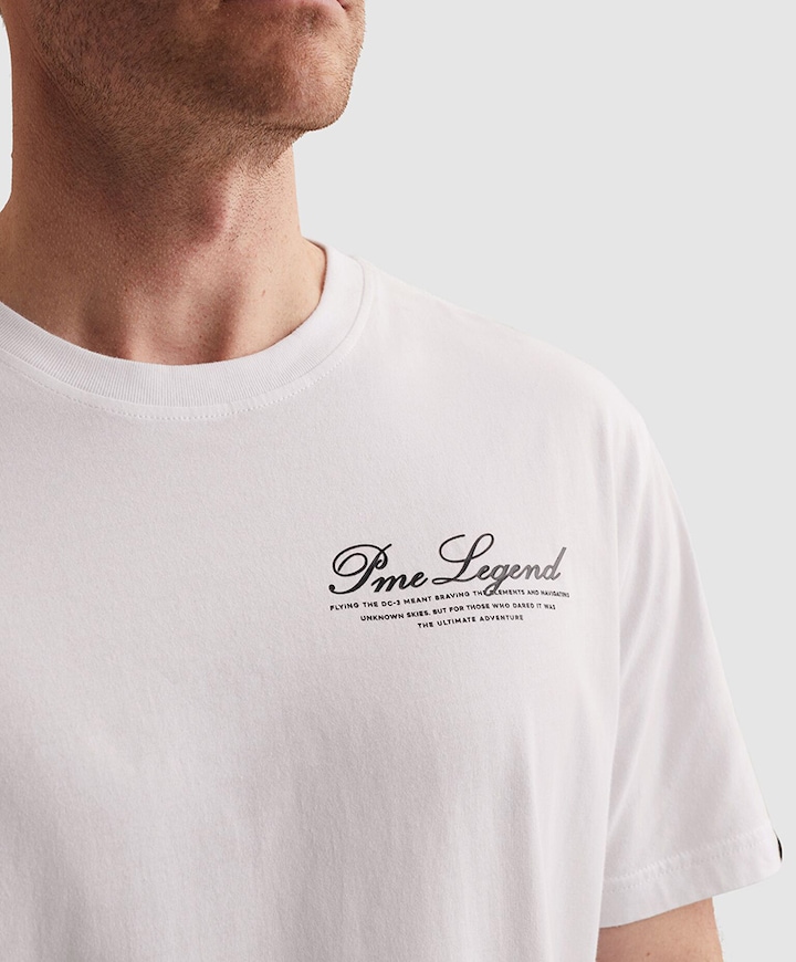 Heren T-shirt wit