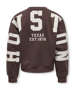 Meisjes sweater bruin