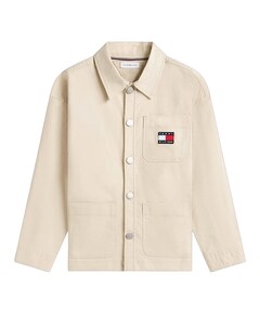 Jongens overhemd lange mouw beige