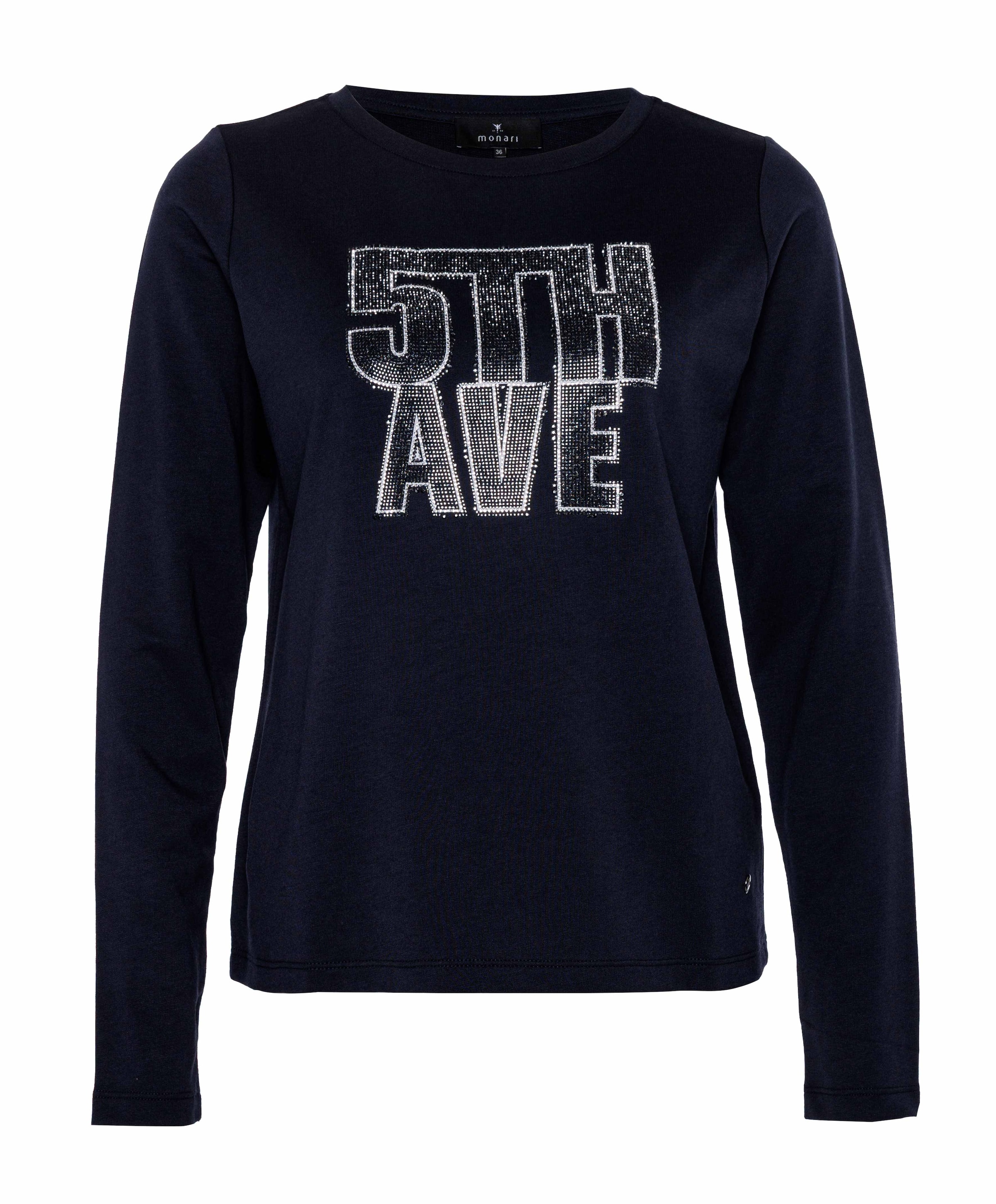 Dames longsleeve blauw