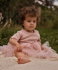 Meisjes jurk roze