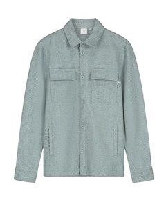 Heren overshirt groen