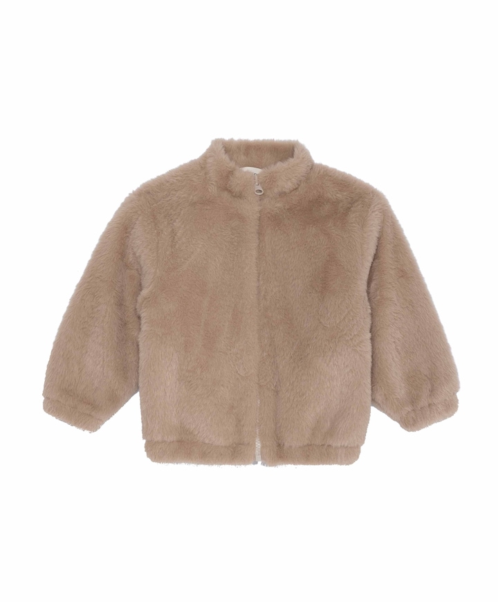 Meisjes jas beige