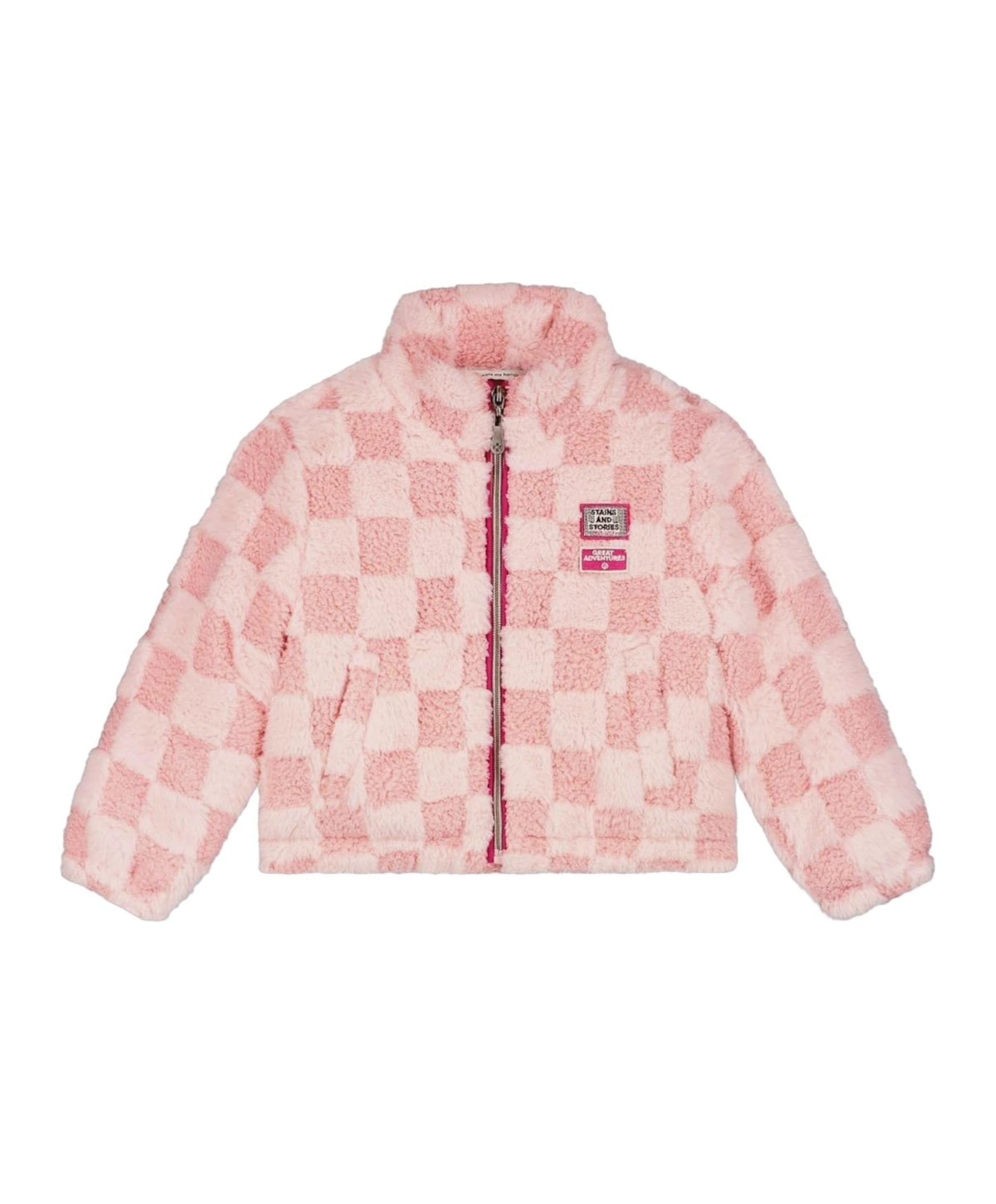 Meisjes jas roze