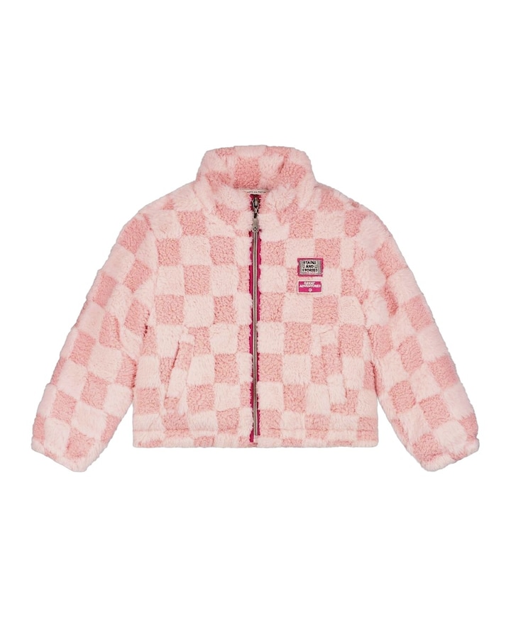 Meisjes jas roze