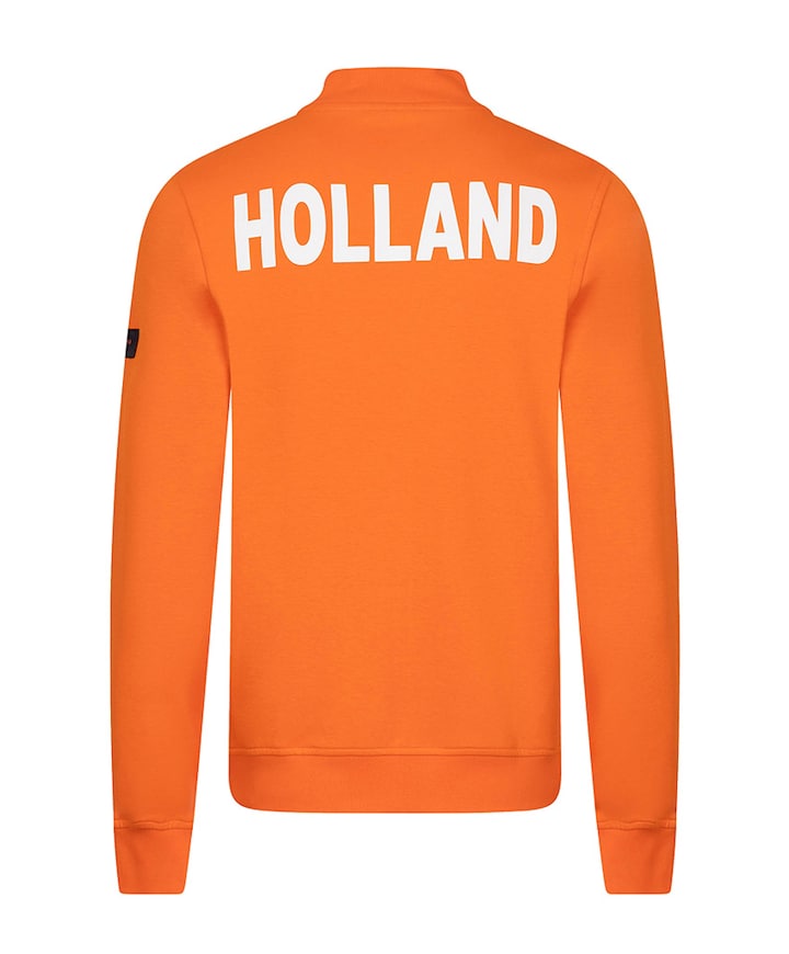 Heren vest oranje