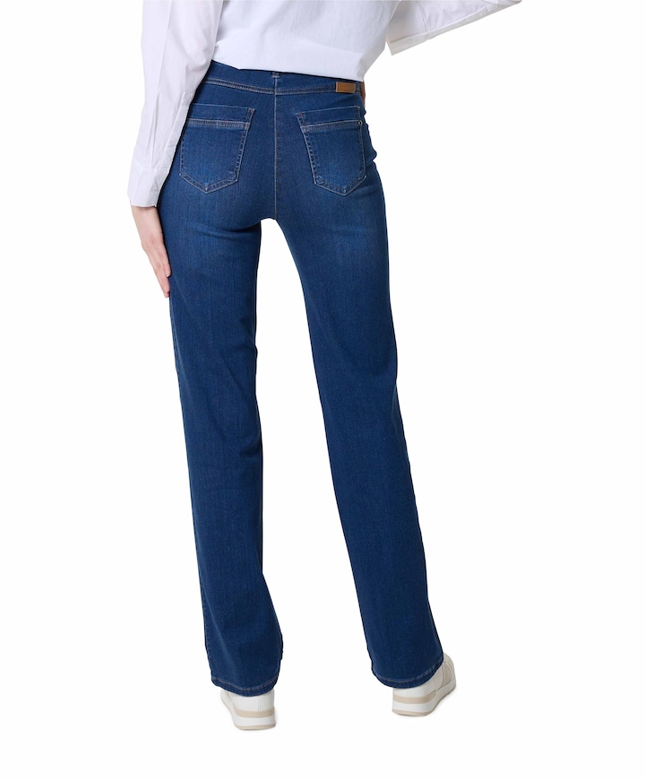 MbF Straight dames jeans blauw