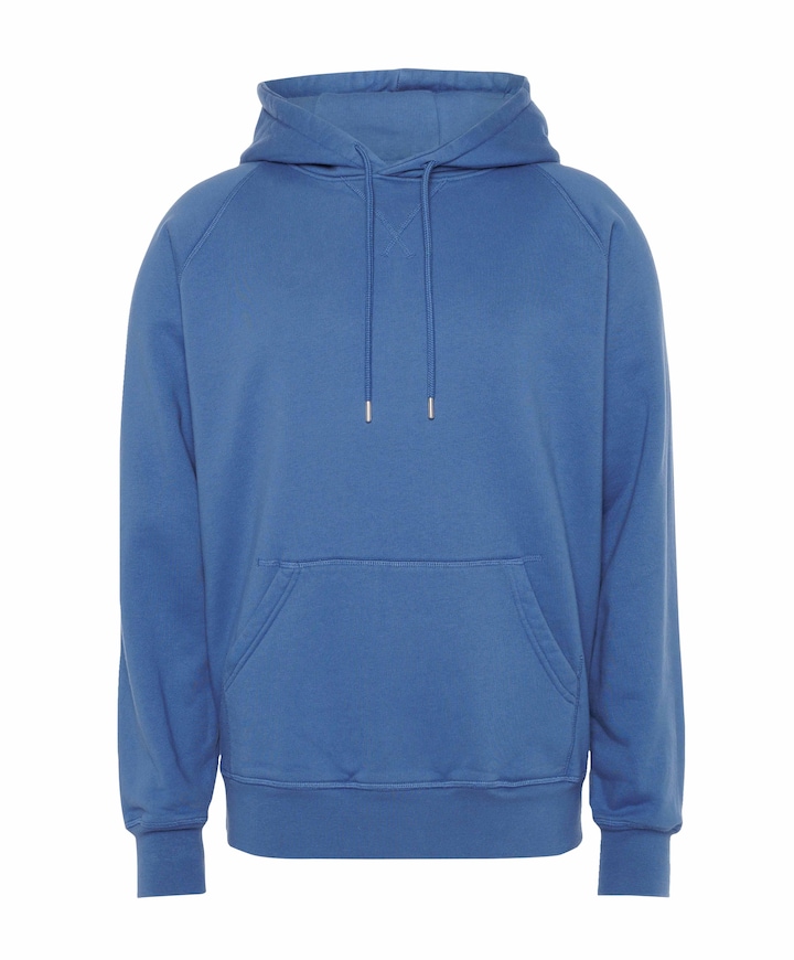 Heren hoodie blauw