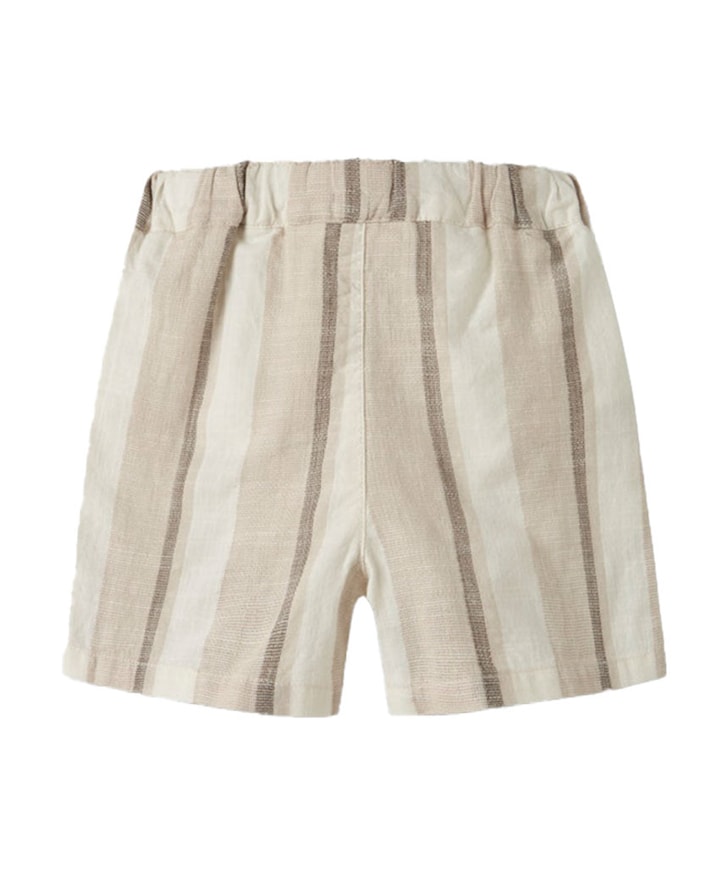 NMMFIBERT LOOSE LIL meisjes korte broek ecru