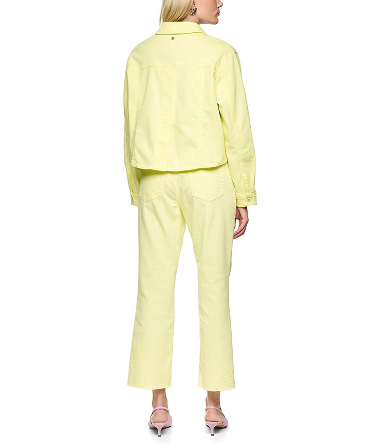 Dames spijkerjas  geel