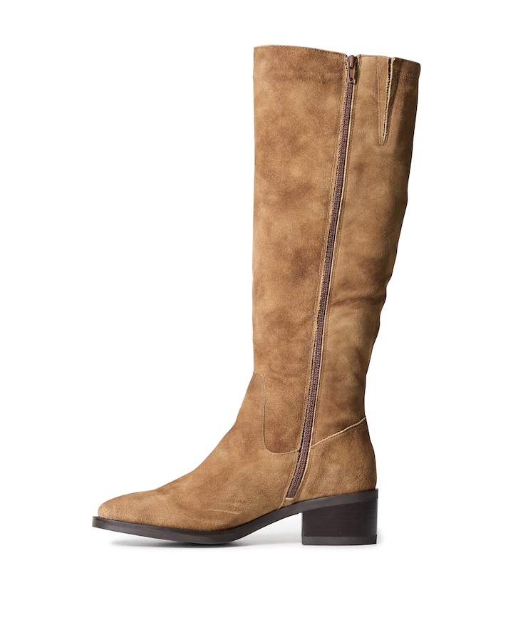 Yuna dames laarzen bruin