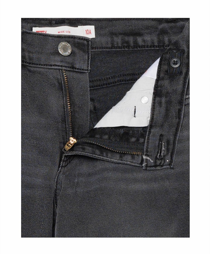 LVG Wide leg jeans zwart