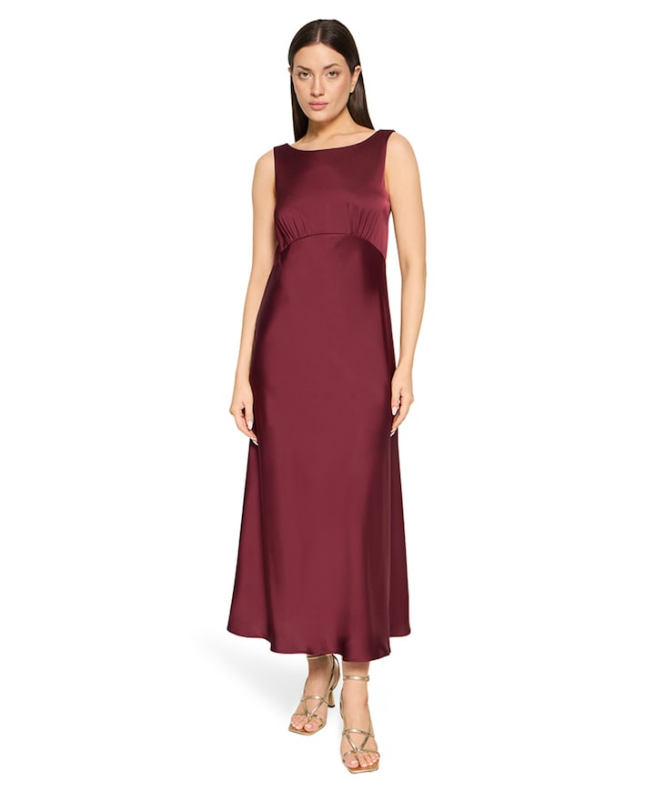 Dames jurk bordeaux