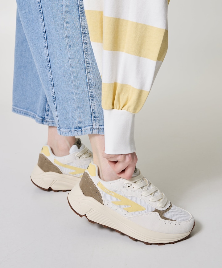 Hts shadow rgs  dames sneakers geel