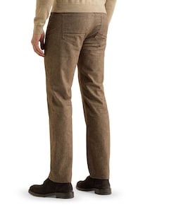 V40 RIDER BRUSHED MELANGE heren jeans bruin