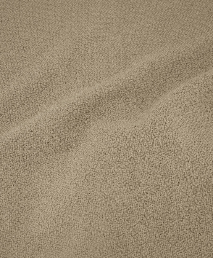 Overshirt lange mouw beige