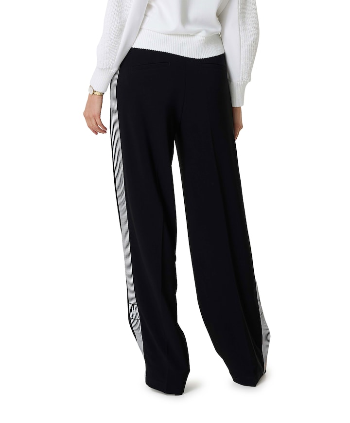 Etienne track broek zwart