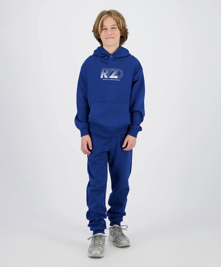 Jongens hoodie blauw