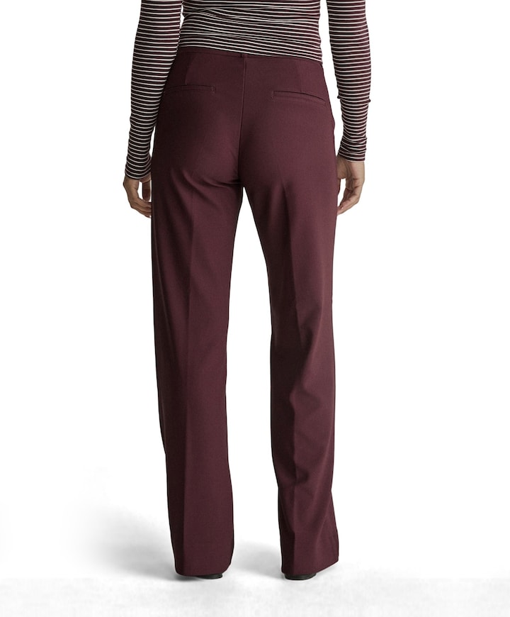 Mira (Elastic) - Twill Jersey - 301 dames broek bordeaux
